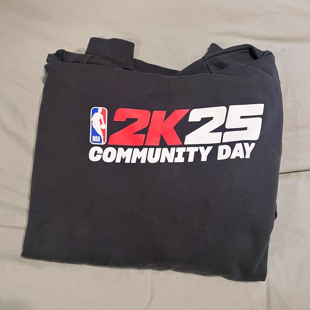 NBA 2K25 Community Day Black Hoodie